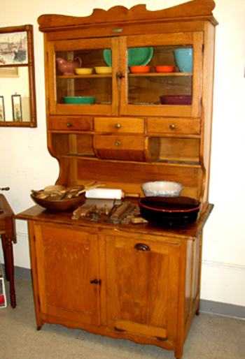 Hoosier-style cabinet